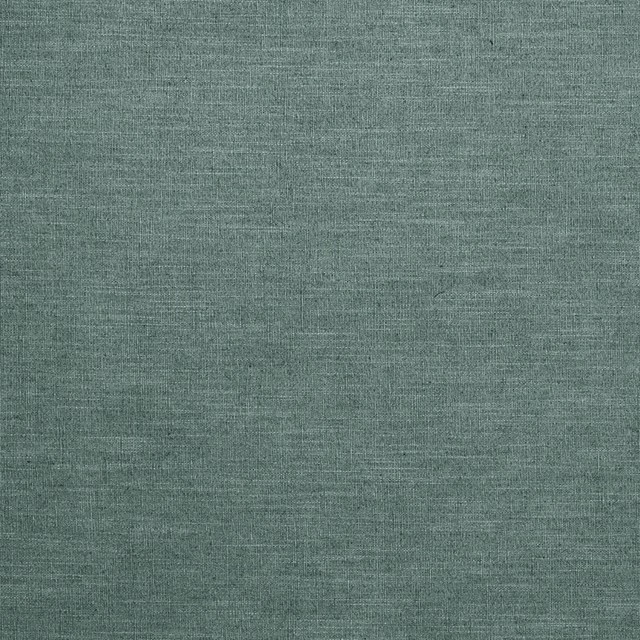 Muted lagoon teal plain weave with fine linen texture and subtle tonal variation