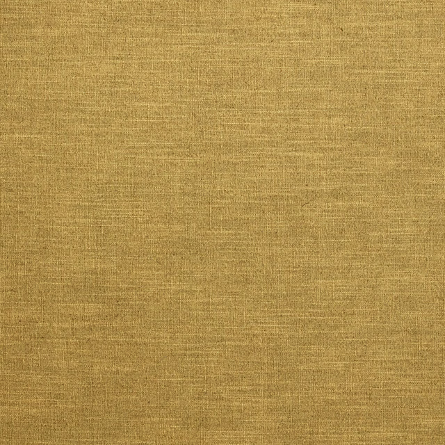 Warm maize-gold plain weave with fine horizontal slubs and softly mottled depth