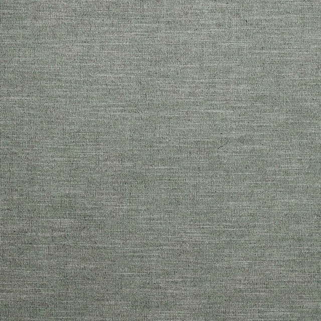 Cool mineral-grey plain linen weave with subtle green undertones and horizontal slubs