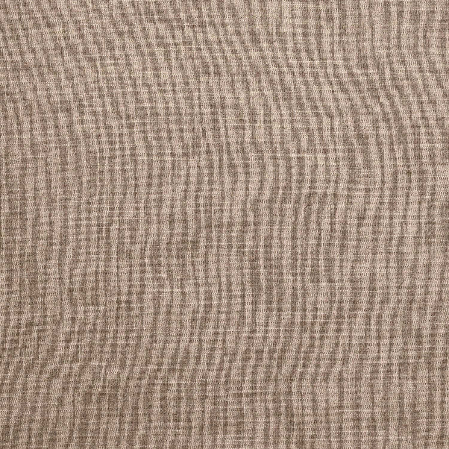 Warm mink taupe plain weave with fine horizontal linen-like slubs