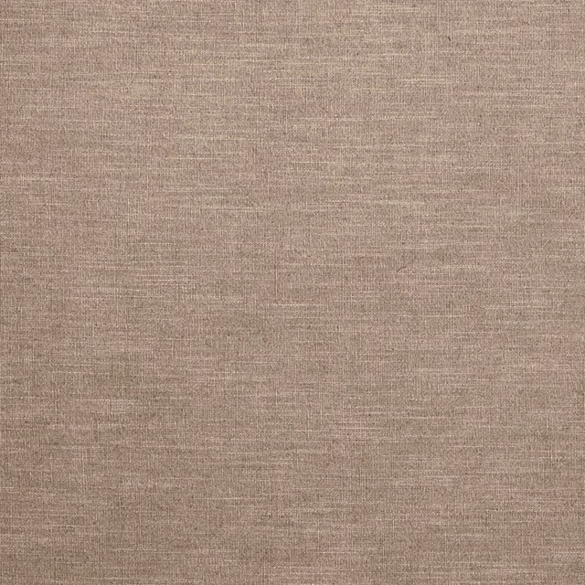 Warm mink taupe plain weave with fine horizontal linen-like slubs