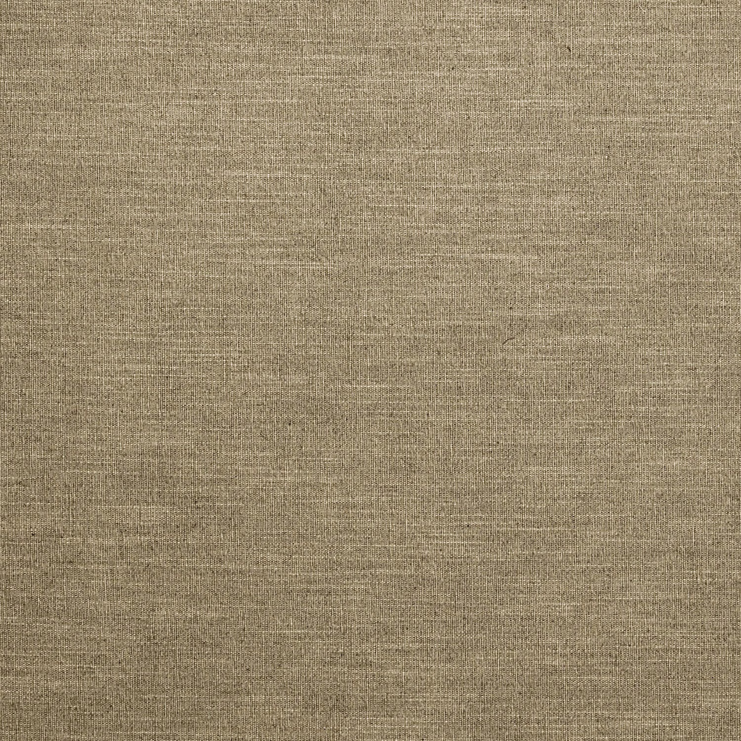 Warm oatmeal linen union with subtle crosshatch slubs and softly varied beige depth