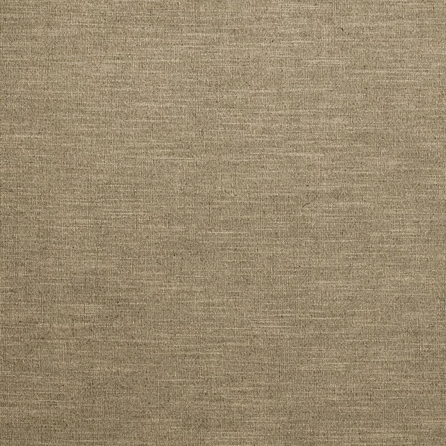 Warm oatmeal linen union with subtle crosshatch slubs and softly varied beige depth