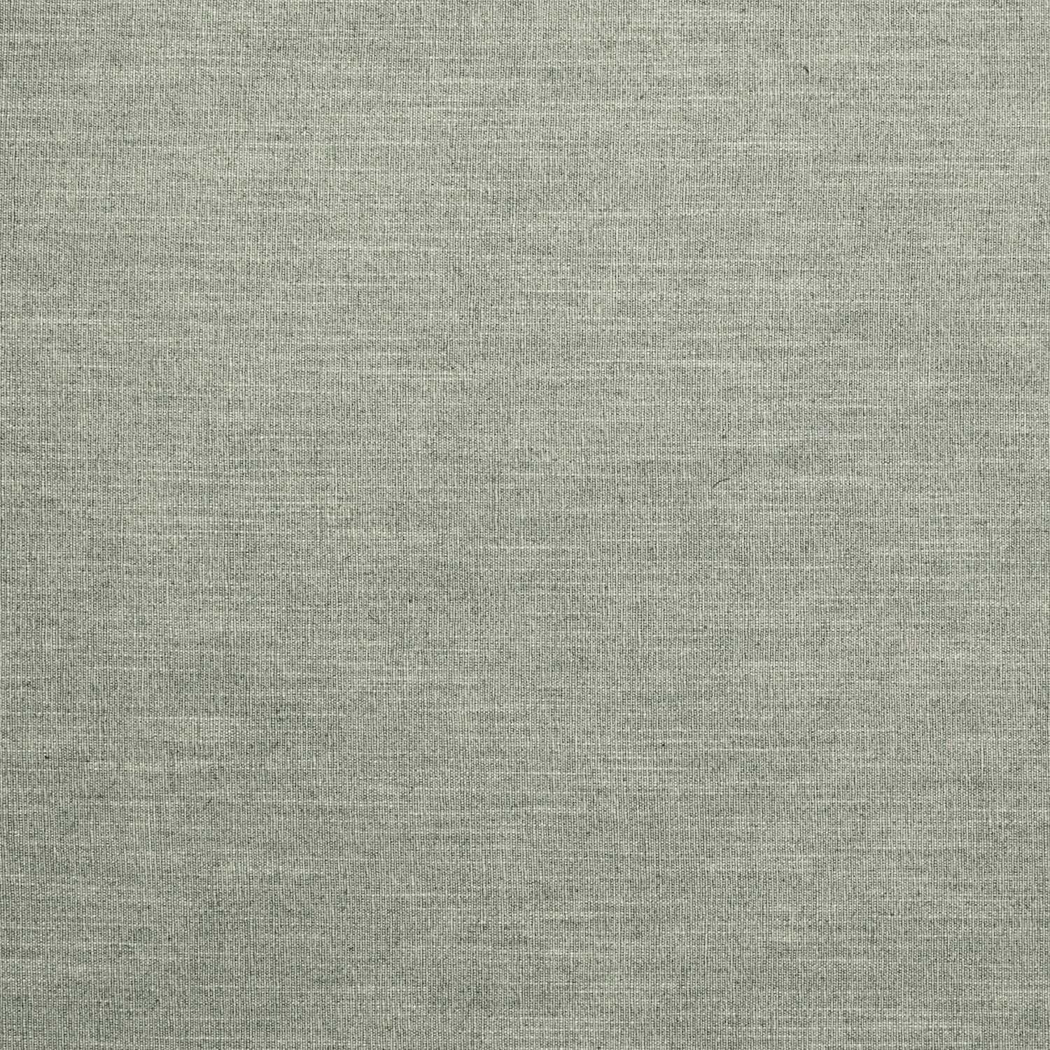 Close-up of Luna Pebble’s cool grey linen-blend weave with fine horizontal slubbing