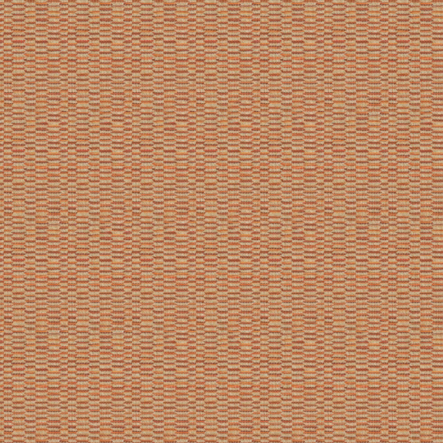 Warm coral terracotta textile with pale threads in a tiny repeated geometric weave
