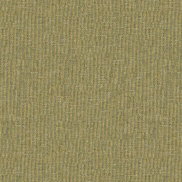 Muted olive-gold upholstery weave with fine vertical striations and flecked texture