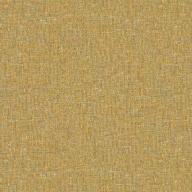 Sandstone-gold woven fabric with fine vertical slubs and pale tonal flecks