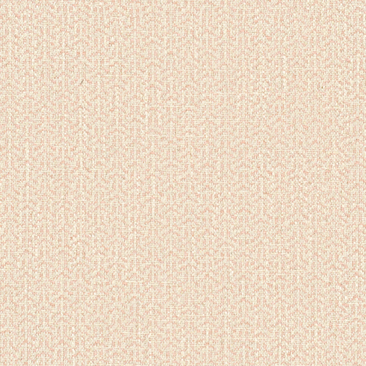 Pale blush-pink Malmo fabric with a fine broken trellis weave and slub texture