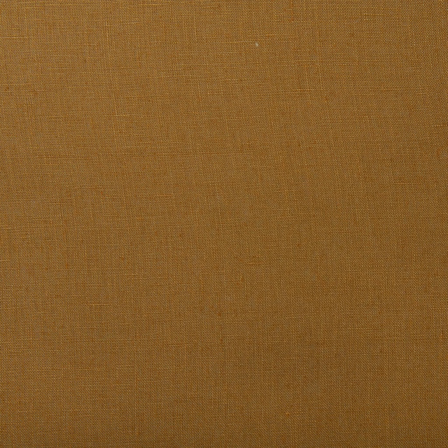 Warm cinnamon-brown linen with a fine, softly crosshatched plain weave