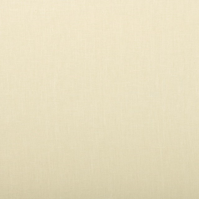 Pale ivory cream linen swatch showing a fine, subtly irregular woven texture