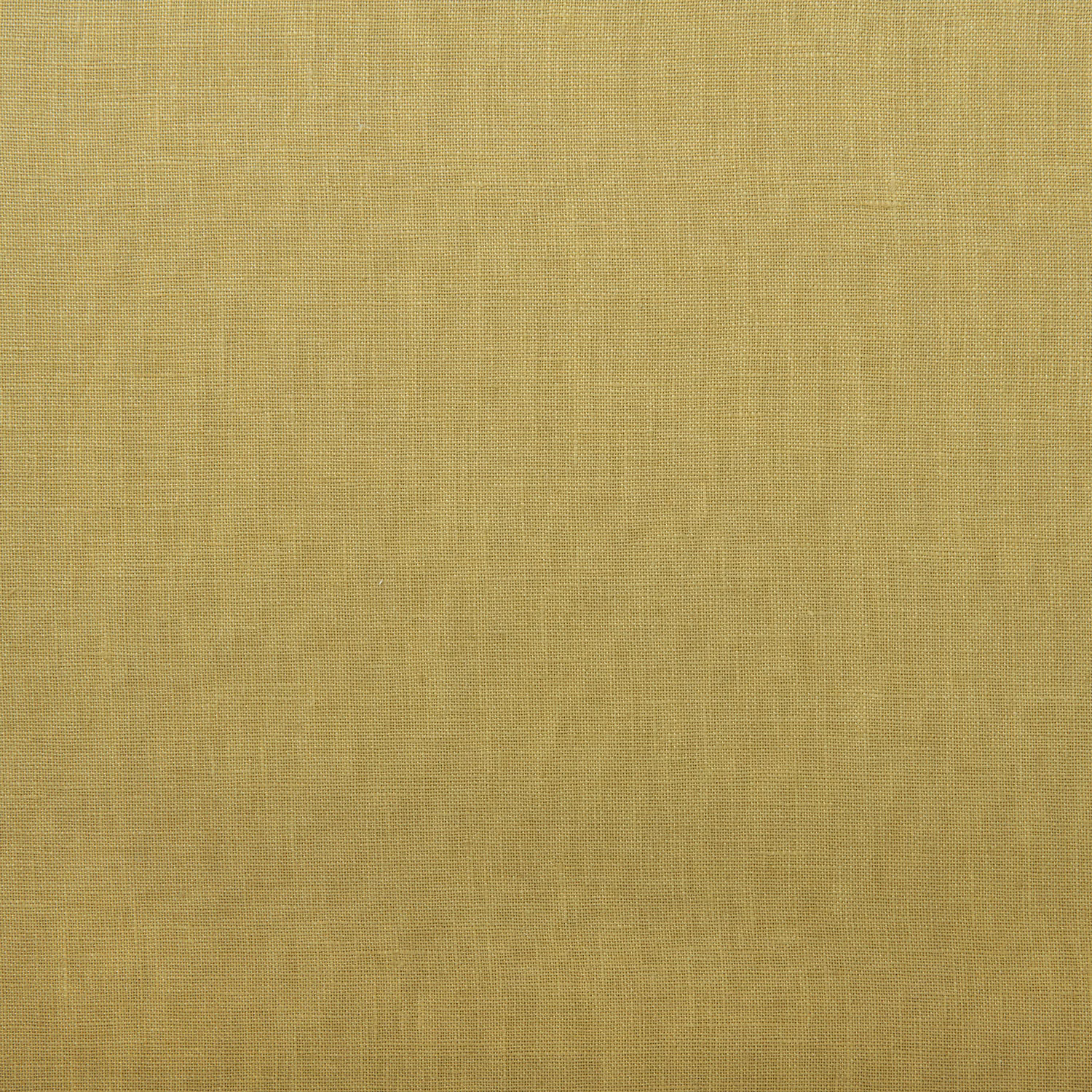 Close-up of warm wheat-tan linen with a fine, subtly slubbed plain weave
