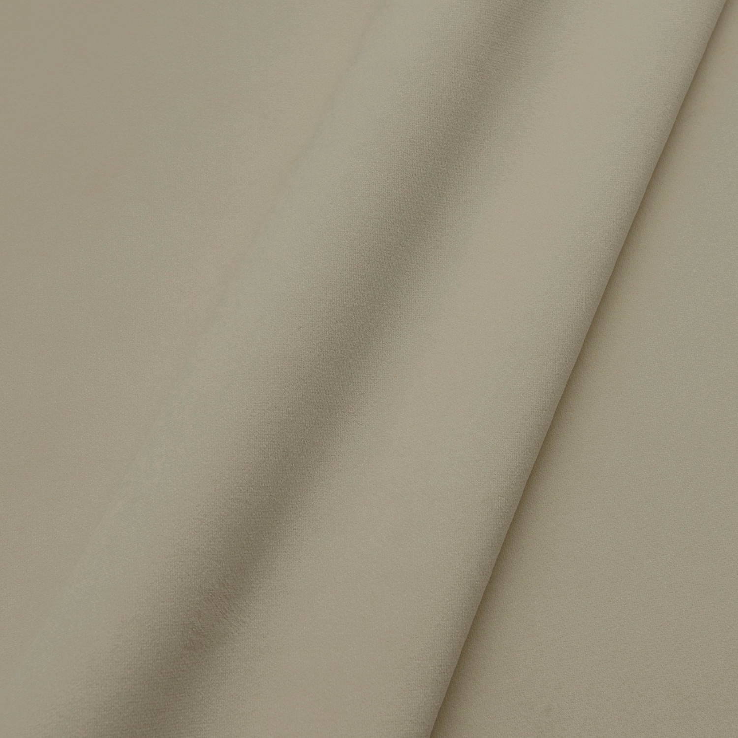 Pale lichen-green velvet with a soft nap and shaded diagonal fold