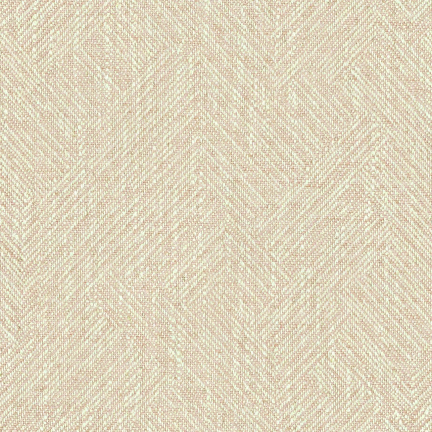 Pale blush-beige woven fabric with subtle ivory diagonal trellis texture