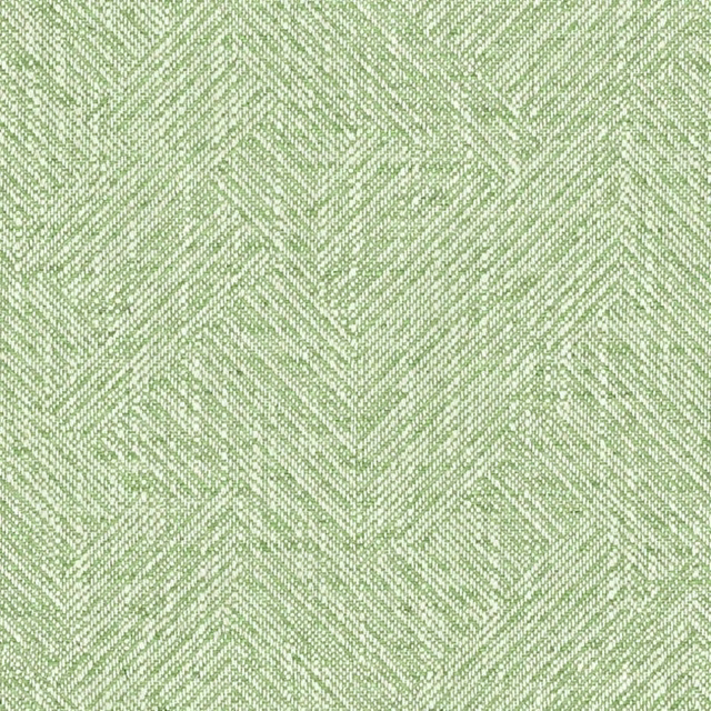 Pale grass-green woven fabric with a small, light trellis texture