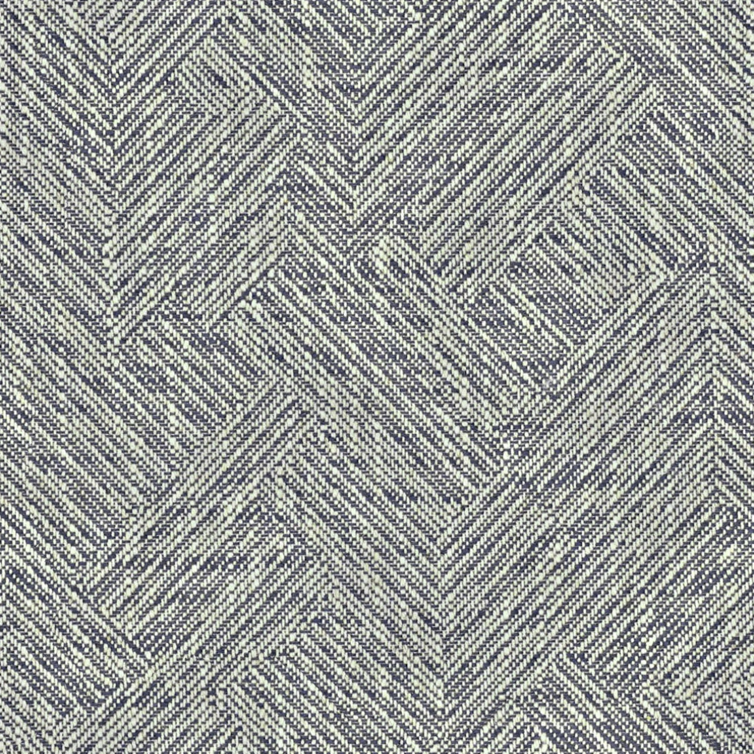 Muted ocean blue-lilac woven fabric with a fine geometric trellis and diagonal texture