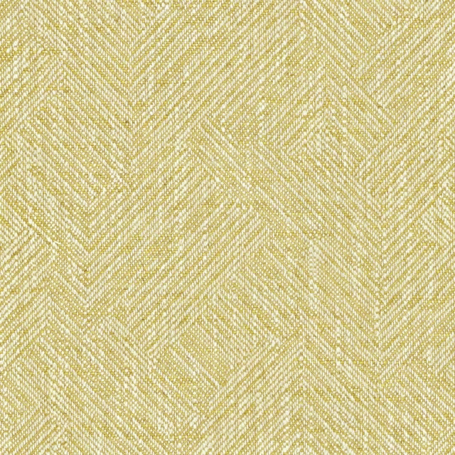 Muted saffron-gold fabric with pale diagonal lattice weave and fine textured threads