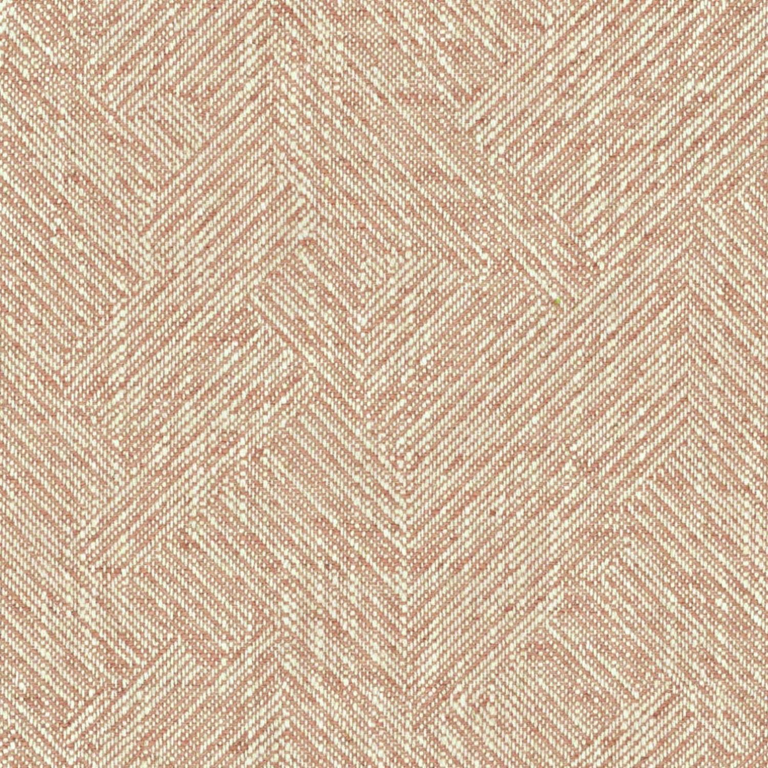 Warm sienna terracotta woven fabric with pale chevron texture and subtle mottling