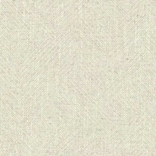 Pale silver-grey woven upholstery with a finely flecked linen-textured surface