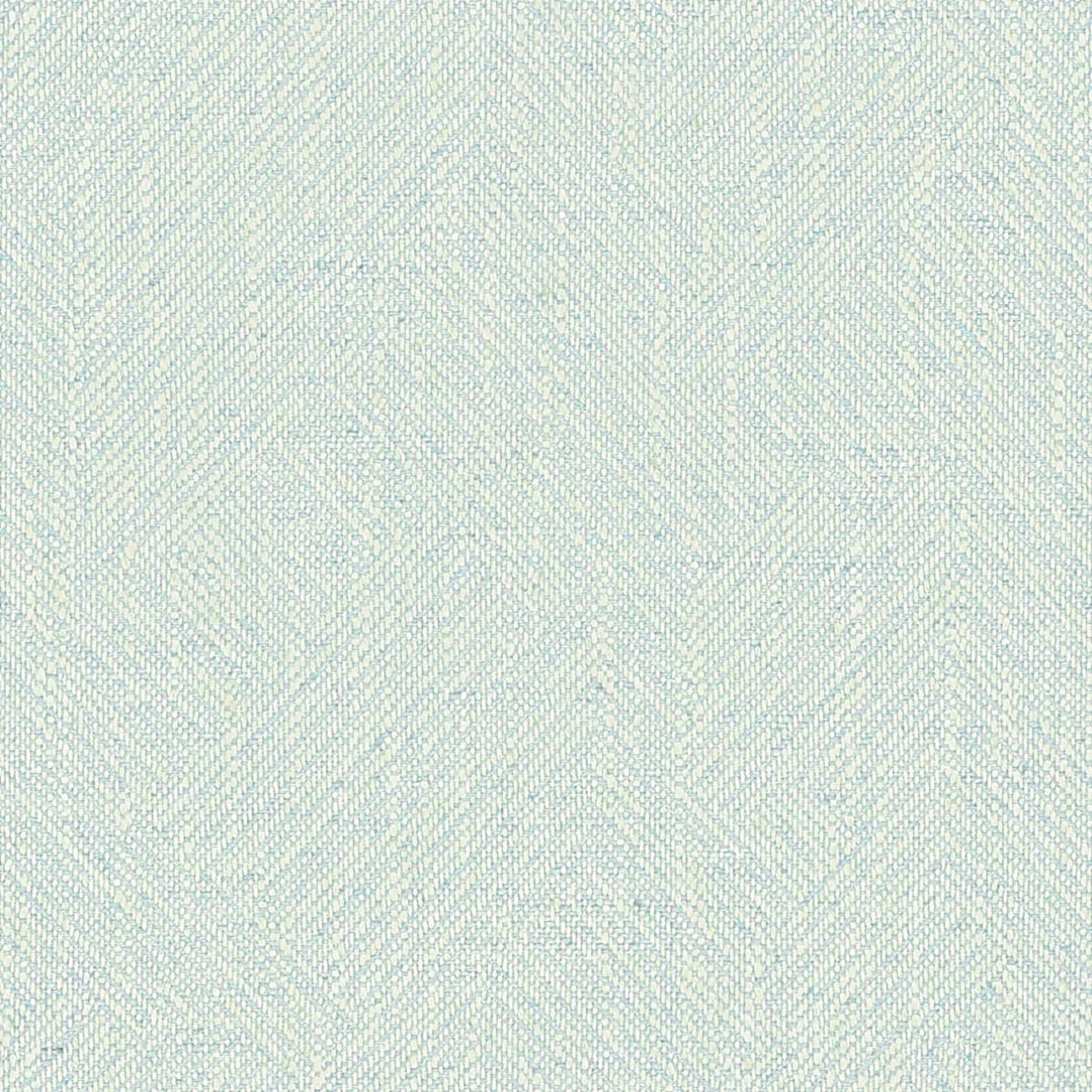 Pale aqua blue woven fabric with a subtle small-scale diagonal lattice texture