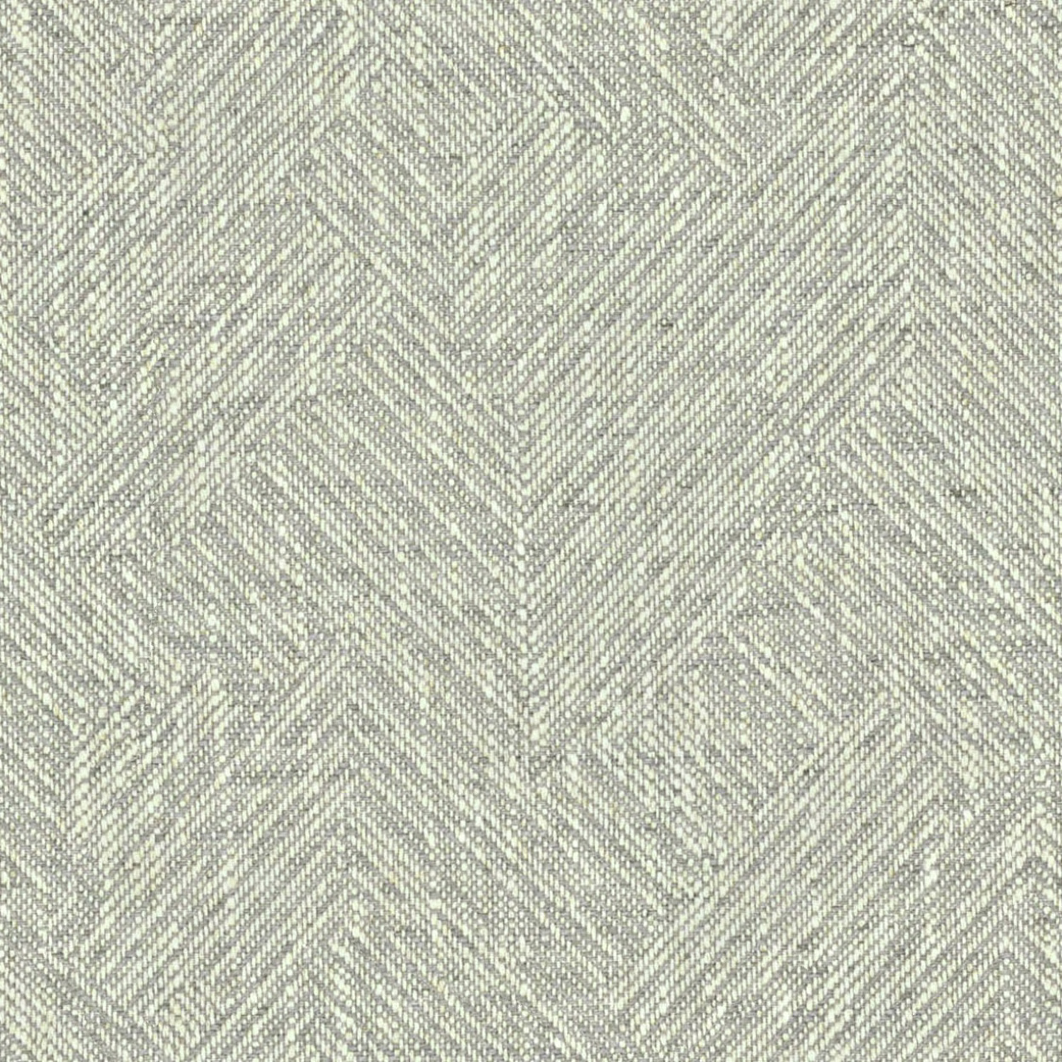 Pale smoke-grey woven textile with subtle broken chevron herringbone texture