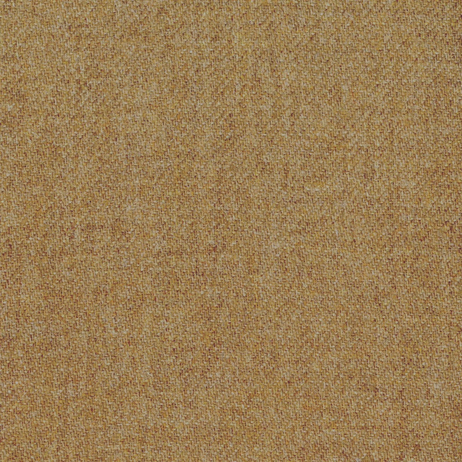 Warm golden-tan woven swatch with fine mottled flecks and a close texture