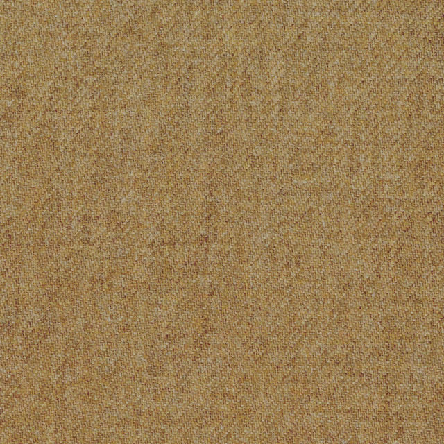 Warm golden-tan woven swatch with fine mottled flecks and a close texture