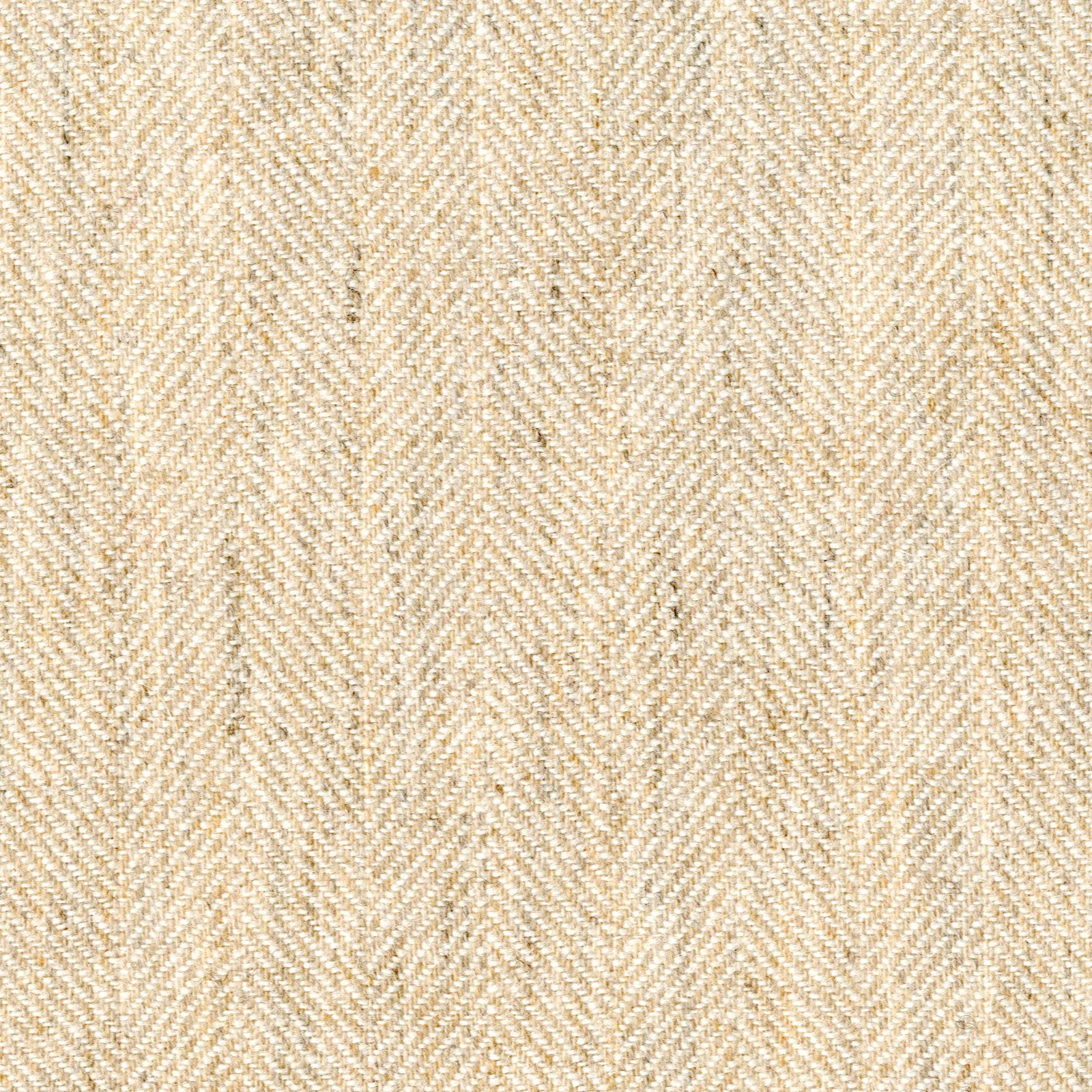 Pale warm-beige woven swatch with fine chevrons and softly slubbed vertical lines