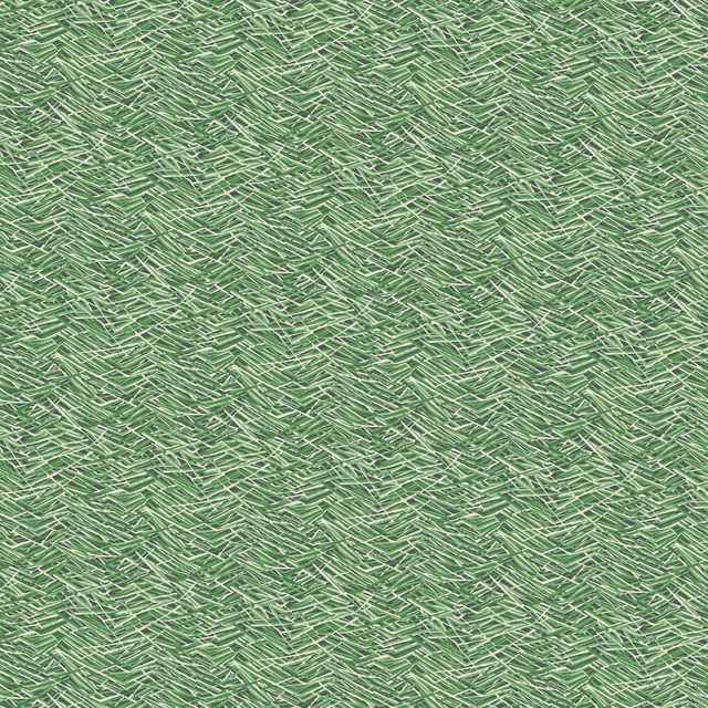 Dense emerald green textile with fine pale diagonal threads and textured woven surface