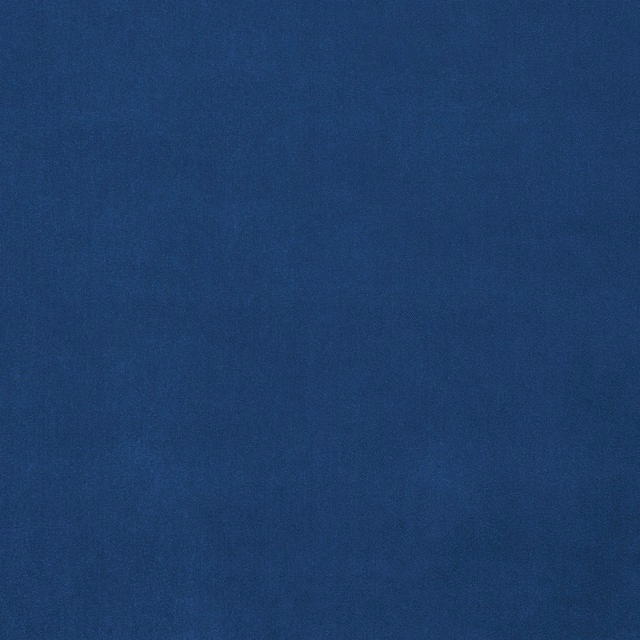 Deep azure blue plain velvet with a smooth, dense nap