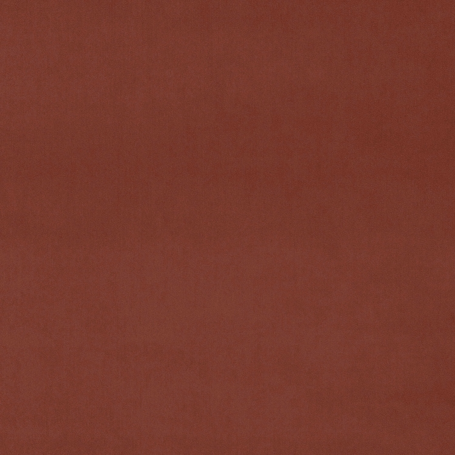 Deep brick-red velvet swatch with a soft, even pile