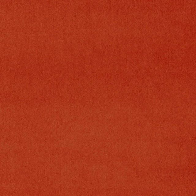 Rich carnelian red plain velvet swatch with soft tonal shading