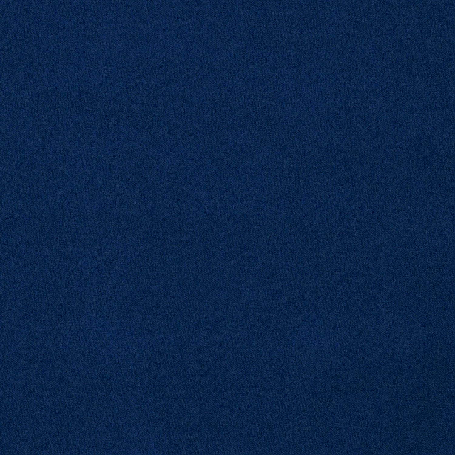 Deep cobalt blue plain velvet swatch with a smooth, dense pile