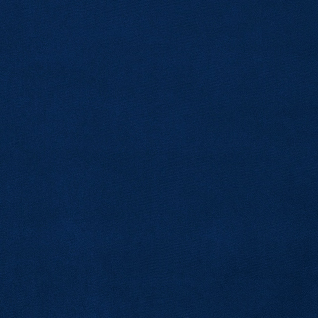 Deep cobalt blue plain velvet swatch with a smooth, dense pile