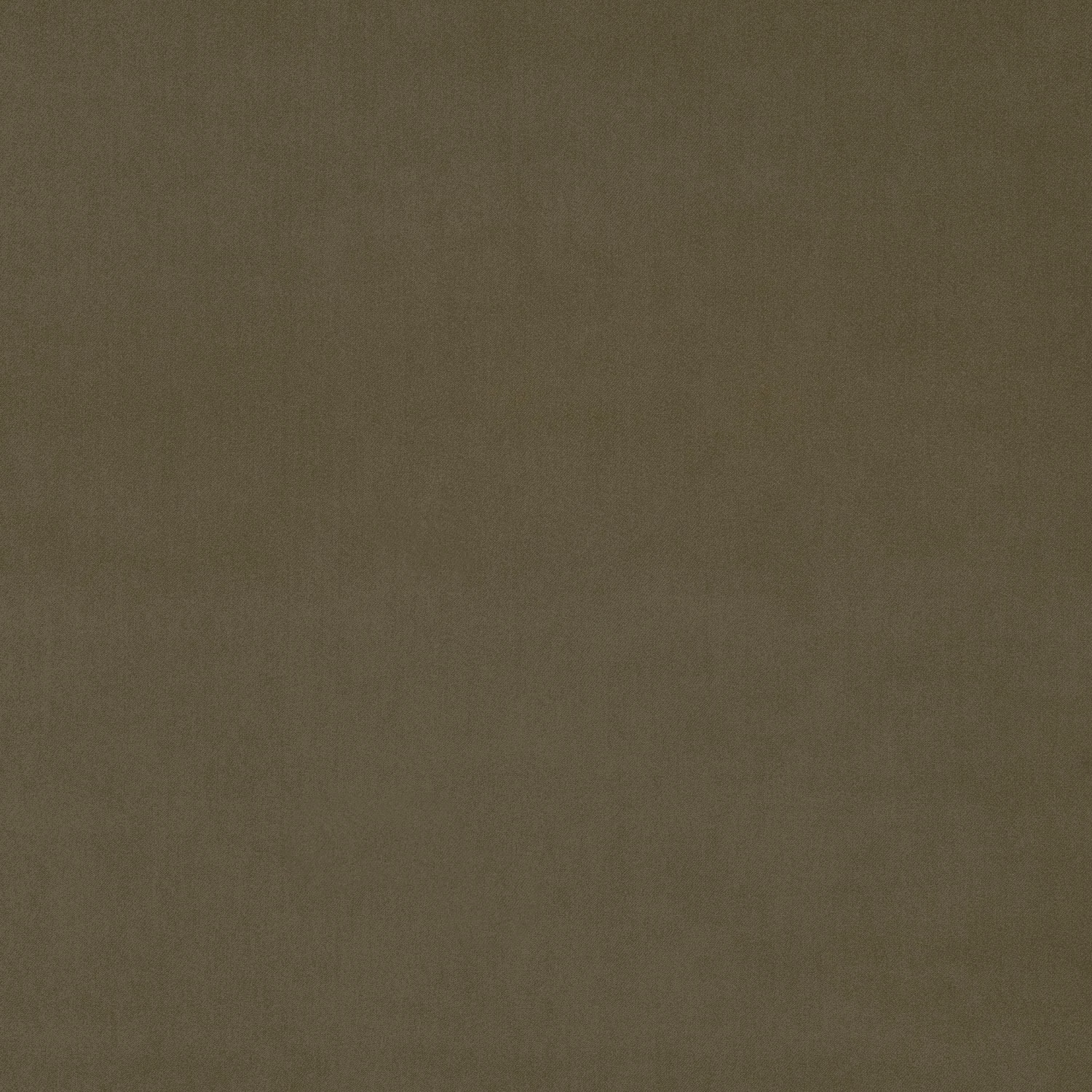 Muted olive-brown velvet swatch with a soft plain pile and subtle sheen