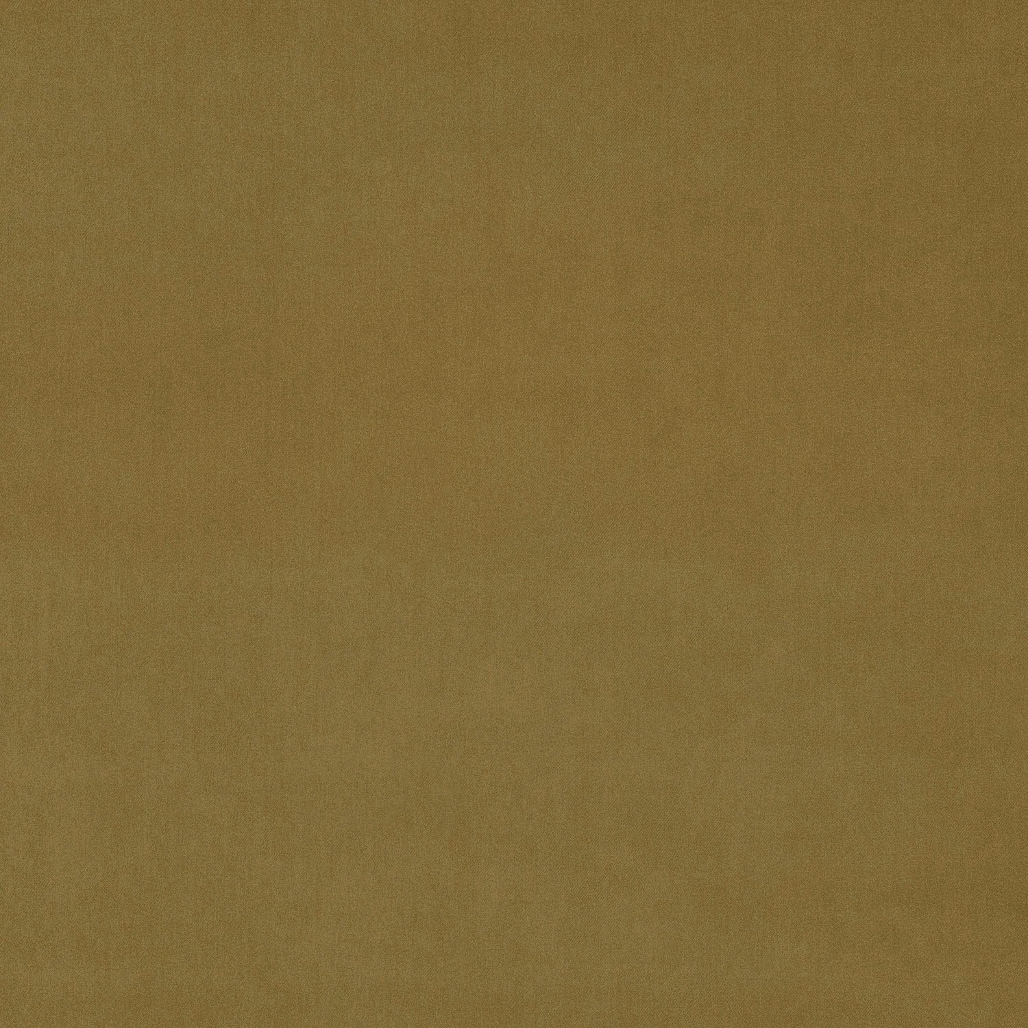 Plain olive-brown velvet fabric swatch with a soft low sheen
