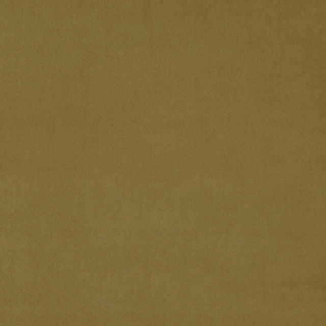 Plain olive-brown velvet fabric swatch with a soft low sheen