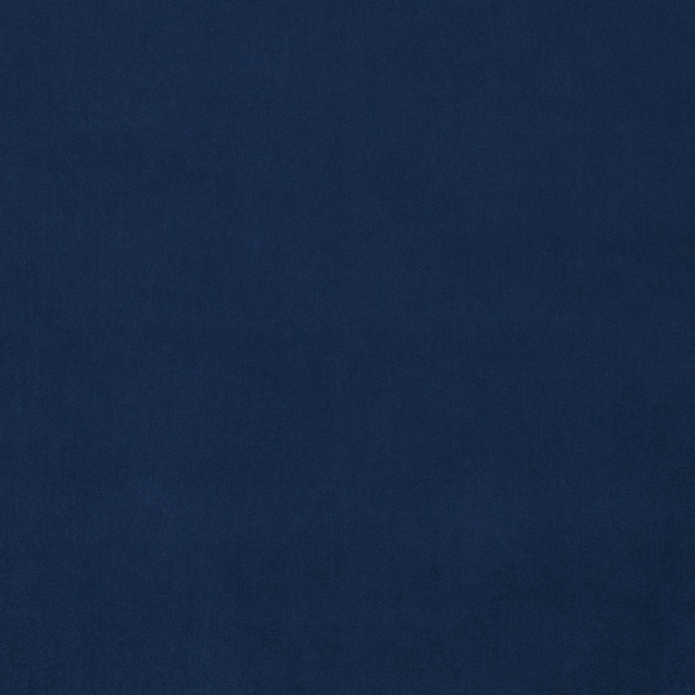 Deep indigo blue plain velvet swatch with a soft dense pile