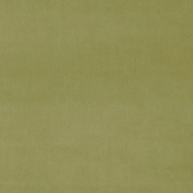 Soft olive green plain velvet swatch with a smooth low-sheen finish