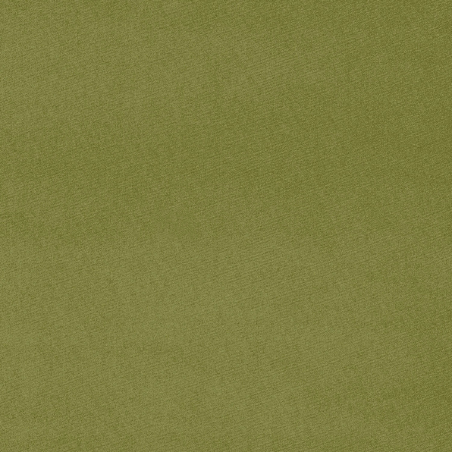 Plain olive-lime velvet fabric swatch with a soft matte sheen