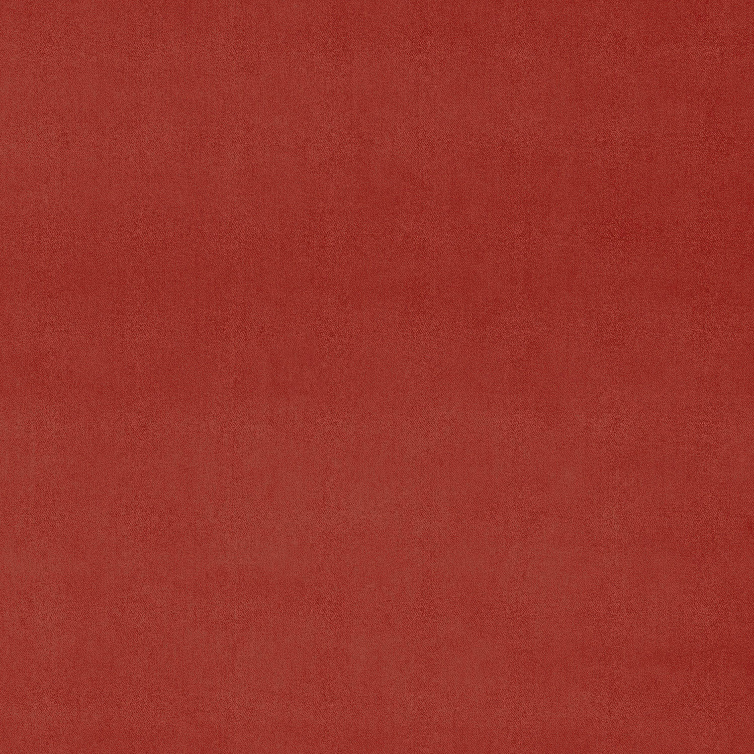 Deep lipstick red plain velvet fabric swatch with a soft pile