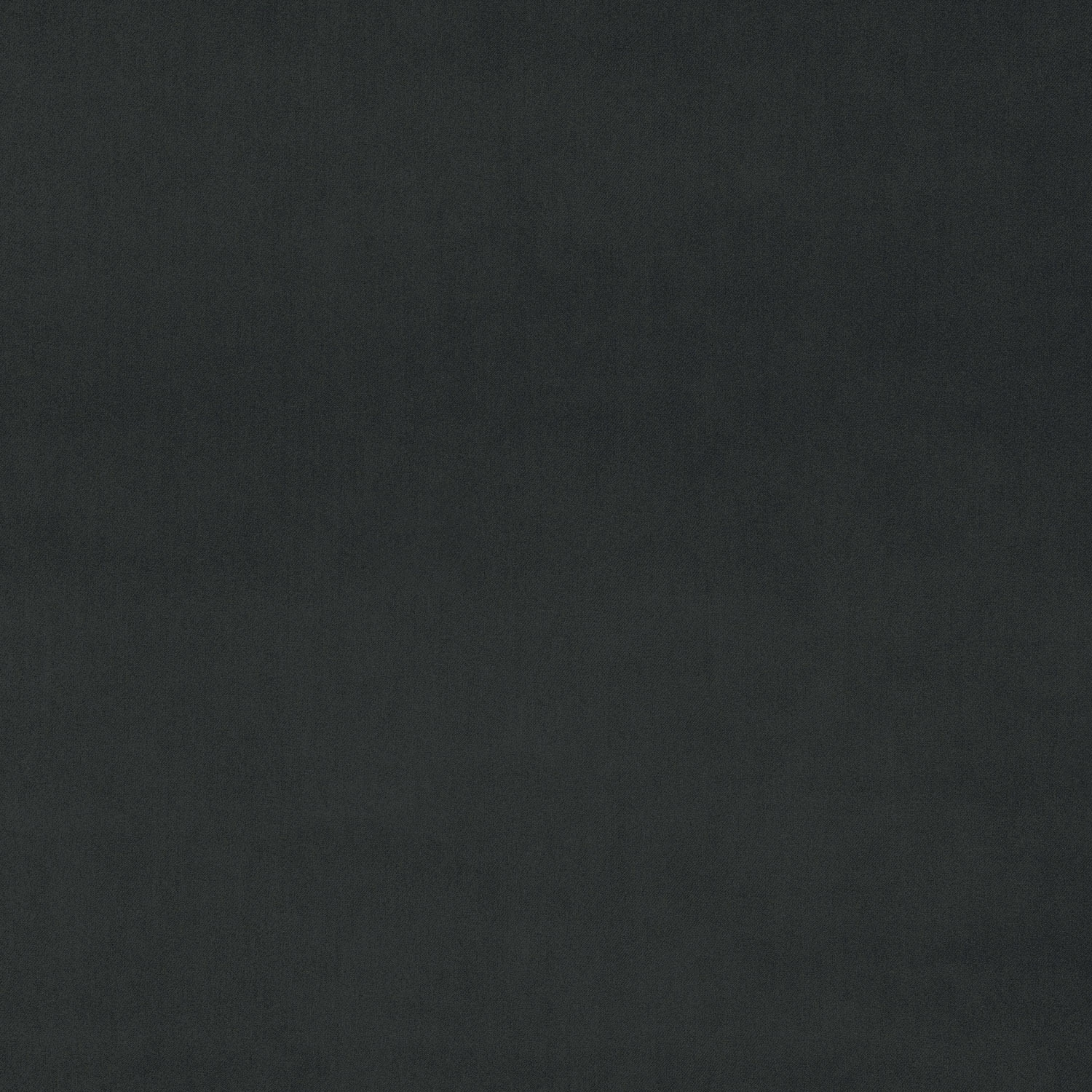 Deep charcoal velvet swatch with a soft matte pile and subtle green-black cast