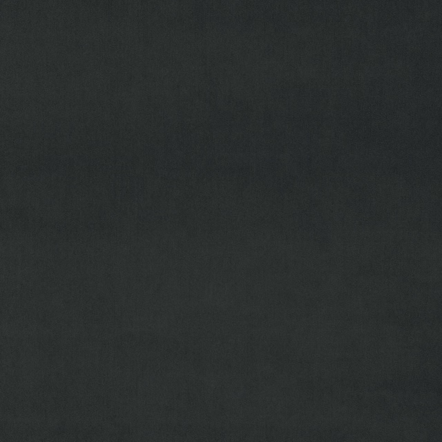 Deep charcoal velvet swatch with a soft matte pile and subtle green-black cast