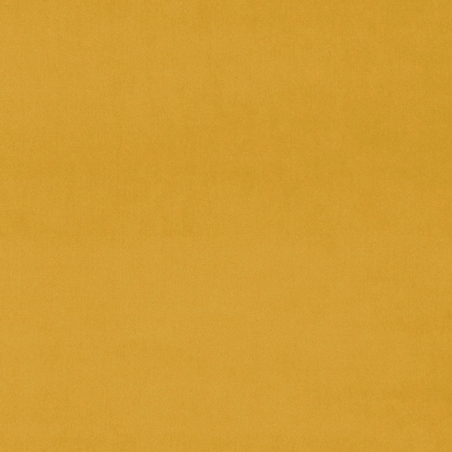 Plain mustard-yellow velvet swatch with a soft matte sheen