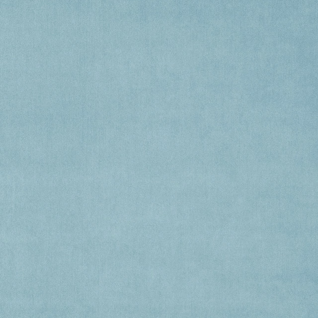 Soft pastel blue plain velvet swatch with a smooth, matte-lustrous finish