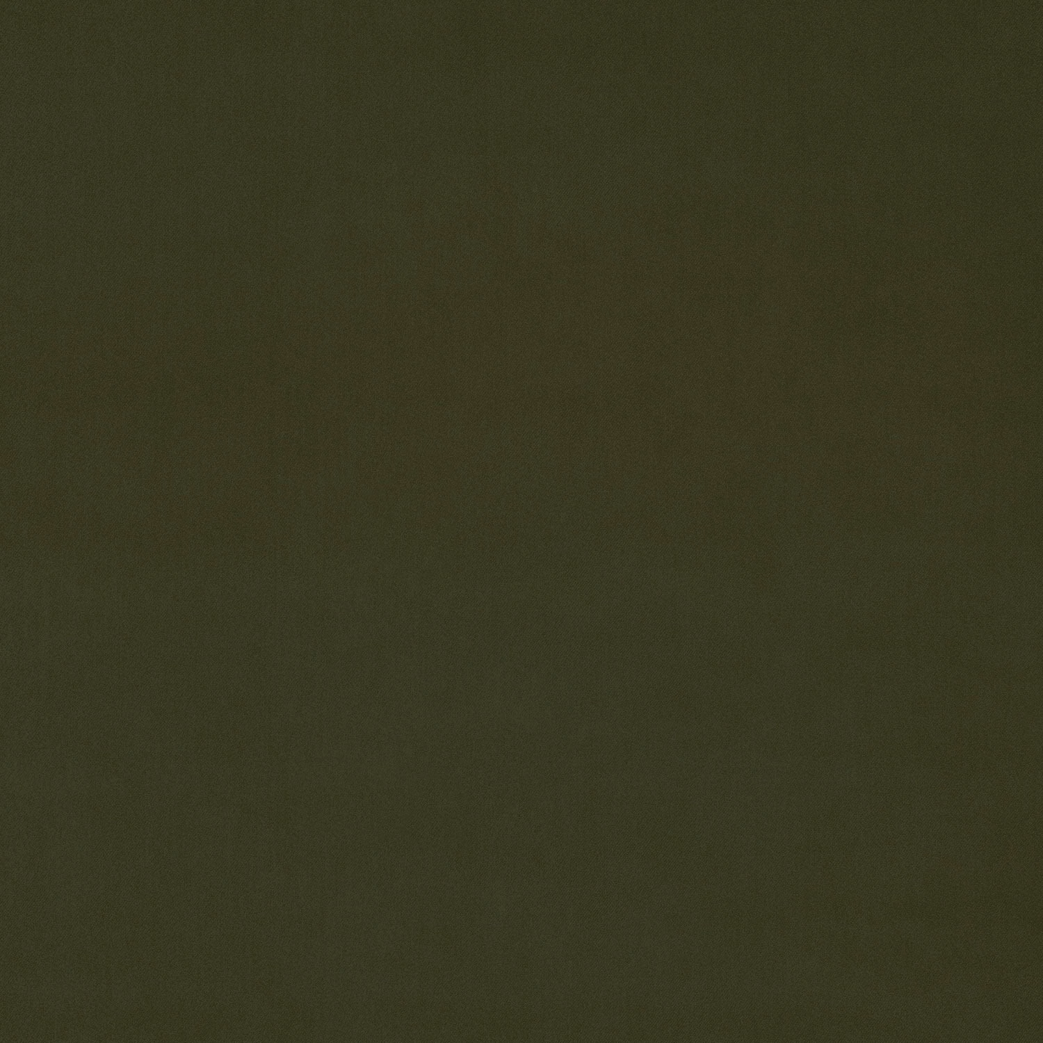 Deep olive green plain velvet swatch with a soft matte pile