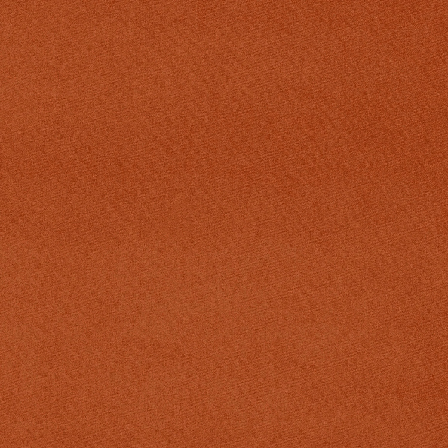 Solid terracotta velvet swatch with a soft, matte pile and warm earthy tone