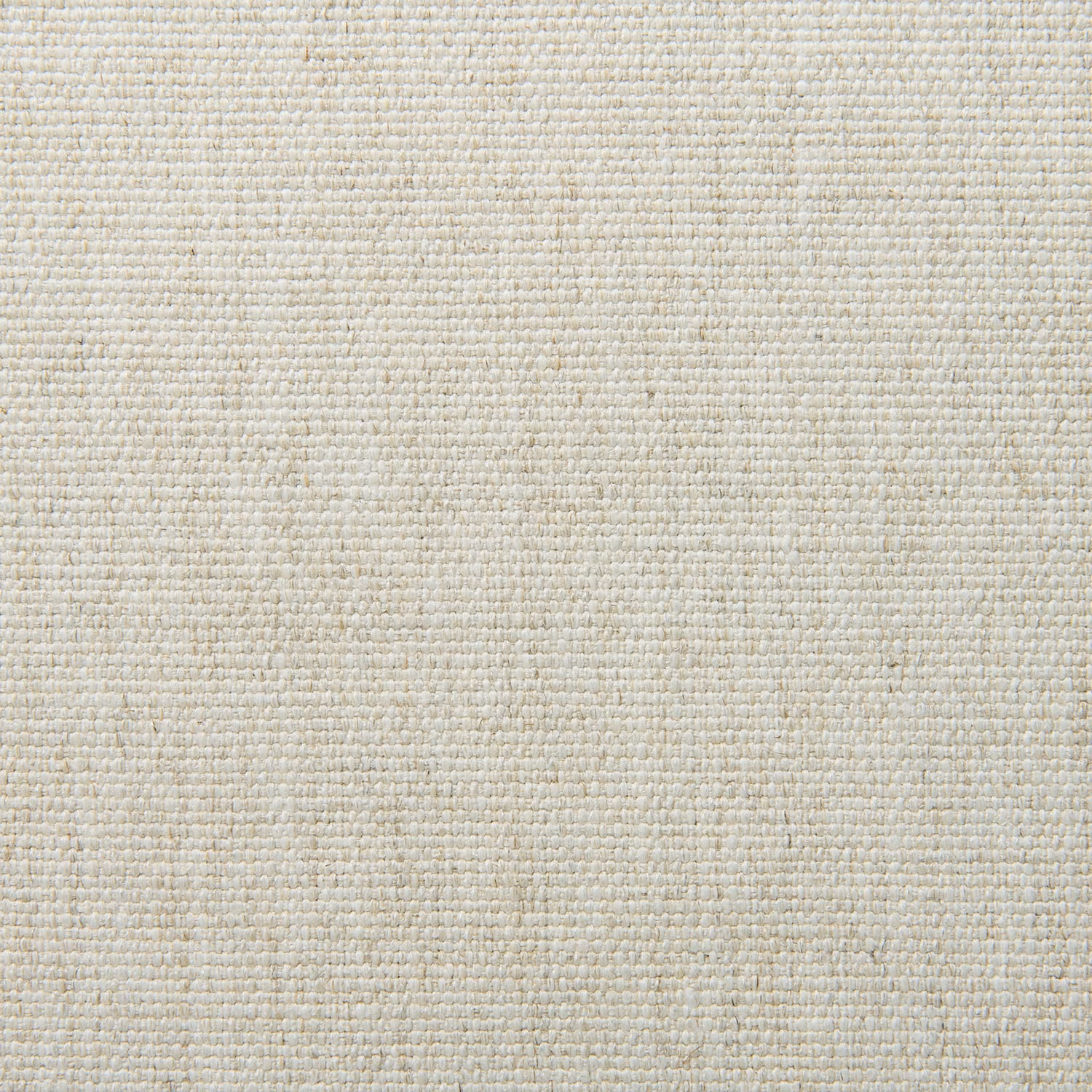 Pale chalk cream fabric with a fine flecked cross-weave texture