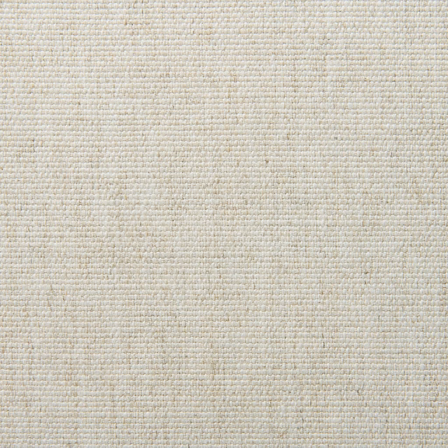 Pale chalk cream fabric with a fine flecked cross-weave texture