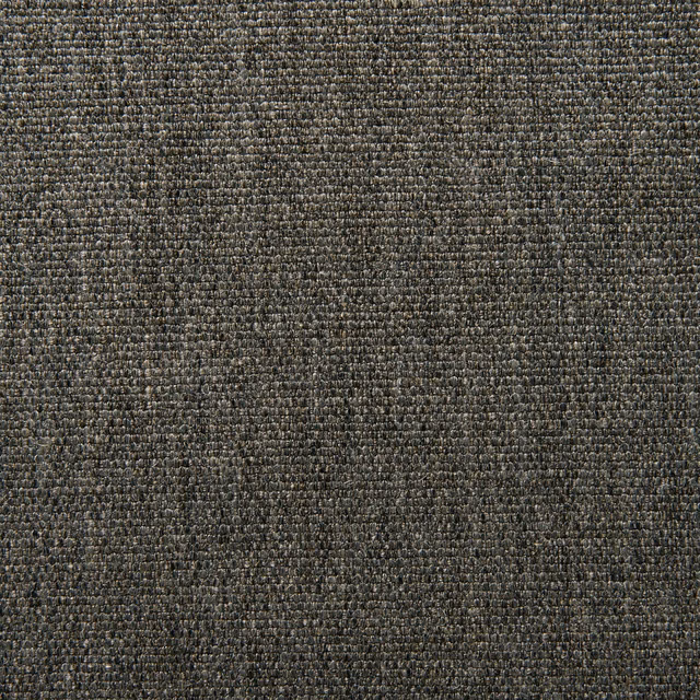 Deep charcoal grey plain weave with flecked, tactile linen-like texture