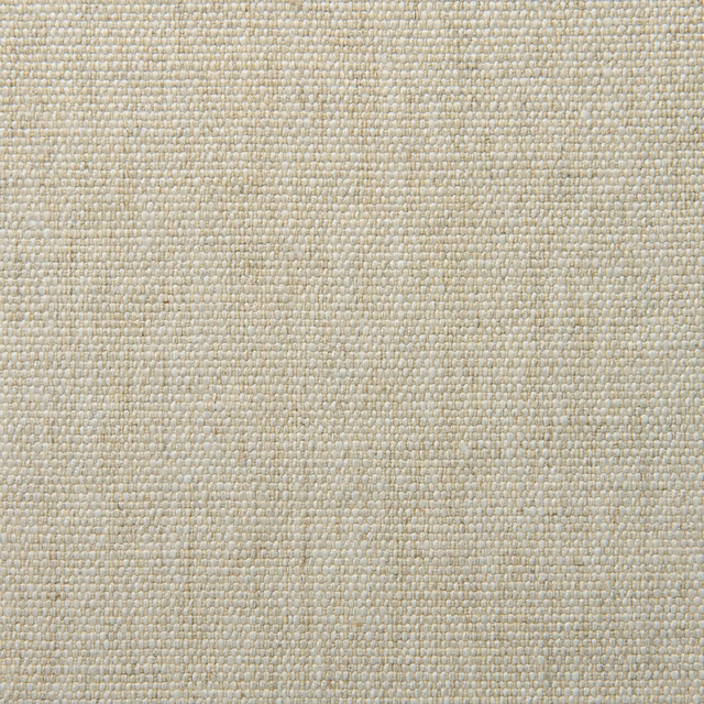 Close-up of warm oatmeal beige plain weave with fine tonal slub texture